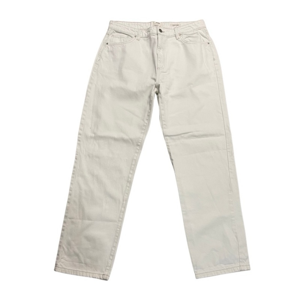 Cotton On Original White Straight-Leg Jeans